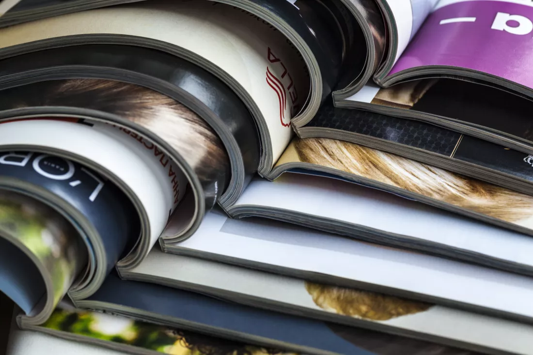 Projektowanie wydawnictw (prasa, książki, foldery itp.)v